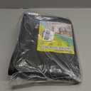 SIKADEER 31" x 19" Under Sink Mat Waterproof, Silicone Mat Kitchen Drawer Shelf and Cabinet Liner, Sink Protector for Kitchen Organizers and Storage, Boot Tray Pet Food Mats (Black)