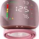 Wrist Blood Pressure Monitors for Home Use with Curved Screen, Rechargeable Bp Machine, One-Button Switch Voice and User, Easy to Use, 5.31-9.25inch Bp Cuff, with Storage Case Bp Monitor