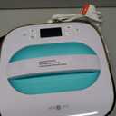 HTVRONT Heat Press Machine for T Shirts, 10"X10" Portable Tshirt Press Machine, Fast Heat-up Iron Press Heat Transfer Machine for Hat, Vinyl, Sublimation, Mint Green 