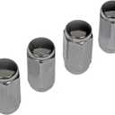 Dorman 711-604 Wheel Nut Chrome Duplex Acorn M14-1.50 Compatible with Select Models, 4 Pack