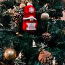 2 x Christmas Thanksgiving Gnome Stocking Stuffers for Teens Girl Boy Son Daughter, White Elephant Gifts for Coach Nurse Boss Bestfriend Employee, Standing Gnome for Christmas Tree Desk Fireplace Decor