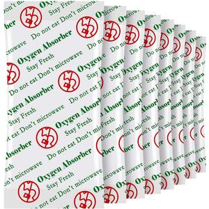 MakMeFre 2000cc(30Packets) Oxygen Absorbers for Food Storage, Food Grade Oxygen Absorbers Packets