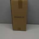 Large Outdoor Solar Lanterns Waterproof, Tall Farmhouse Black Metal Decorative Lanterns Solar Lights Outdoor for Front Porch Decor Outdoor Patio, Garden, Balcony, Porch, 27.6",16.3"-Set of 2