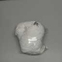 Arshiner Girl's Contrast Mesh Puff Long Sleeve High Waist A Line Short Dress with Pockets for 6-13 Years (8-9 Years, White)