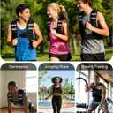 Henkelion Weighted Vest Weight Vest for Men Women Kids Weights Included, Body Weight Vests Adjustable for Running, Training Workout, Jogging, Walking