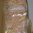 200 PCS Pink Cocktail Toothpicks for Appetizers, Natural Bamboo Coctail Skewers Sticks, Pearl Decorative Cocktail Tooth Picks for Drinks, Fruit, Charcuterie, Wedding Food Party Fancy 4.7 Inch Long