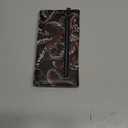 Immaturus Womens Wallet, Octopus Slim Thin RFID Blocking Credit Card Wallets, Long Bifold PU Leather Card Holder Organizer, Cute Cash Clutch Billfold with Zipper Coin Pocket Ladies Girls Gift