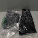 2PCS Lazy Susan Shelf Liner 27" Silicone Lazy Susan Liner Non Slip Kitchen Cabinet Liners Mats for Shelf Drawer Black