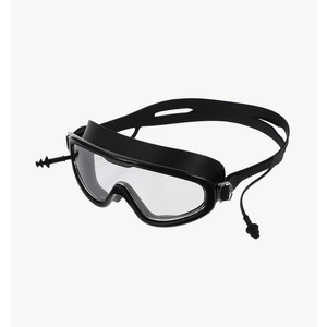 1pc Big Frame -fog Swim for Adults Silicone Design Headband and Comfortable Earplugs for Underwater