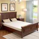 PayLessHere Queen Size Mattress,Fiberglass Free 6 Inch Green Tea Cooling Gel Memory Foam Mattress in a Box,Medium-Firm,Pressure Relief&Temperature Regulation,CertiPUR-US Certified,White