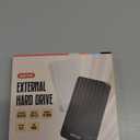 Portable External Hard Drive Storage Expansion Mobile HDD USB 3.0 USB-C for PC, Mac, Desktop, Laptop, PS4, Xbox One X/S, Xbox 360, Office & Game (Black, 1TB)