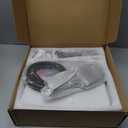 Psylc 14" High Pressure Rain/Rainfall Shower Heads With Handheld Spray Combo (3+1 Settings & Built-in Power Wash Mode), Double/Dual Shower Head With Handheld - Height/Angle Adjustable(Matte Black)