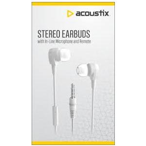 Acoustix Stereo Earbuds 2pack