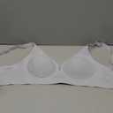 As Fairy Women’s Sexy Deep V Mesh Wireless Bra Seamless Bralettes, Soft Support Breathable Comfort Daily Wear Brassiere 38A
