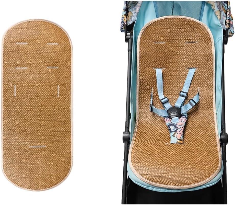 Universal Stroller Cool Seat Liner Summer Cooling Liner Pad Comfortable Air Flow Moisture Wicking 3D Rattan Cushion Mat for Stroller Car Seat Pushchair Pram