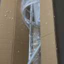 Modern Pendant Light Kitchen Island 57in Dimmable Hanging Lamp 3000k-6000K Adjustable Warm/Nautral/White with Remote Control, Dining Room Light Fixture Chrome Silver