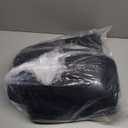 WOOAIDAGG Dog Car Seat for Small Dogs Under 30lbs, Washable Pet Travel Car Bed with Memory Foam,Fully Detachable Cover,2 Storage Pockets & Safety Leash,Non-Slip Bottom(Black)