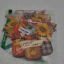 Boao Welcome Thanksgiving Door Decorations Thanksgiving Sign Hanging Decoration Wall Hanger Masquerade Carnival Wreath for Outdoor Farmhouse Porch Front Door Decor