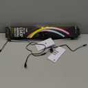 CORSAIR iCUE ARGB PSU Cable Strips  2X 200mm LED Strips  100 RGB LEDs Per Strip  Fits Any PSU Cable  Motherboard 5V ARGB Control  Black