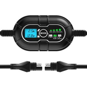 SUNER POWER 10 Amp 12V MPPT Solar Charge Controller, LCD Display + State-of-Charge, 10A Solar Panel Regulator with Temp Sensor for 12Volt Lead-Acid, AGM, Gel, Flooded and Lithium LiFePO4 Battery