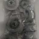 8Pcs Dishwasher Upper Wheel Assembly 611475 Replacement for Bosch Dishrack Upper Rack Wheel Replace# bsh-00611475 1559847 AH3477735 AH8727387 Grey (Upper Rack Wheel)