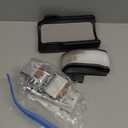 Walker Platform Attachment  Adjustable Height & Padded Armrest, Compatible with Most 2-Button Walkers, Enhances Stability & Reduces Wrist & Back Strain, Lightweight