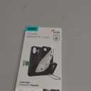 ESR for iPhone 17 Case with Stash Stand, 7X Military-Grade Drop Protection with Camera Control, Shock-Absorbing Phone Rugged Cover, Compatible with MagSafe Accessories, Cyber Series, Black