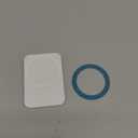 Anteel Silicone Grip Secure Mirror Shower Phone Holder for iPhone 16/15/14/13/12, Magnetic Suction Phone Mount for MagSafe Case, Hands-Free Selfie/Video for TikTok Creator/Influencer (White)