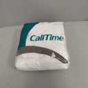 CaliTime Throw Pillow Covers Decorative 26 X 26 Inches Pack of 2 Cozy Chenille Cushion Cases for Couch Sofa Bed Living Room Home True White