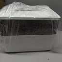 3-Tier Medicine Organizer - Portable Medicine Cabinet with Plastic Handle, Multipurpose Medical Box with Pill Box, Empty First Aid Kit for Home