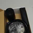 Portable Shower for Camping Essentials: 10000mAh Rechargeable Battery Powered Shower, IPX8 Waterproof Camp Shower Pump, 5-Speed Outdoor Shower with LED Display, Camping Gifts for Men, Dog Bath, Hiking (Black)