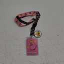 Nintendo Super Mario Princess Peach ID Badge Holder Lanyard w/Rubber Charm