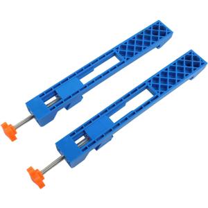 1/2PCS Adjustable Cutting Machine Base Guide Rail, Electric Circular Saw Milling Positioning Clamp Saw Track Guide Rail Circular Saws Guides, For Wood Tile Cutting Tasks(2PCS)