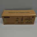 Veken Shower Caddy 6-Pack, Advanced Rustproof Design, No Drilling Adhesive Shelves, Rack with Soap Holder, Large Capacity Bathroom Organizers and Storage, Wall-Mounted Kitchen & Home Decor (Black)