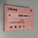 Ufree 5 in 1 Curling Iron with Interchangeable Ceramic Barrels (0.35"-1.25"), Curling Wand Set with Flat Iron Hair Straightener, Instant Heat Up, Dual Voltage Hair Curler, Gifts for Women
