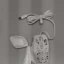 SOLAKAKA SM809 Gaming Mouse for MMO, 24000 DPI, 16 Programmable, RGB PC Gaming Mice, White, Wired