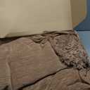 CAPALOCA Sectional Couch Covers, 2 Pieces Chenille Sofa Cover L Shaped Couch Cover Blanket for Dogs Washable Sofa Slipcovers Pet Furniture Protector (X-Large: 71" x 110" + 71" x 118", Brown)