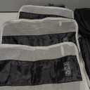 10 Set Compression Packing Cubes for Travel Essentials,Compressible Expandable Packing Cubes for Suitcase,OlarHike Luggage Organizer Bags for Travel,Handy Helper for Organizing Clothes (Black)