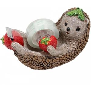 Hedgehog Tape Dispenser Cute Animal Tape Dispenser for Desk Women
