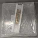 12"x12" Clear Acrylic Serving Tray with Golden Handles, Sturdy Huge Capacity Acrylic Trays for Coffee, Juice, Kitchen and Desk Organizer, Storage Tray (12"x12")
