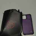 Vinich for iPhone 12/12 Pro Wallet Case with Card Holder, RFID Blocking Credit Slots Kickstand Shockproof Phone Cover Fit for iPhone 12/12 Pro 6.1" Purple