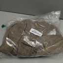 Furhaven Replacement Dog Bed Cover Luxe Faux Fur & Performance Linen Sofa-Style, Machine Washable - Woodsmoke, Medium