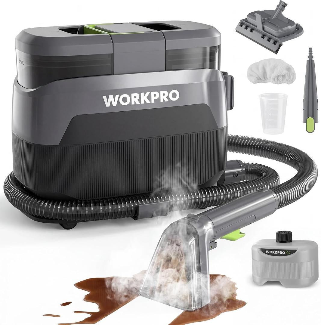 WORKPRO Portable Carpet & Upholestery Cleaner Machine
