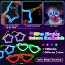 Glow in the Dark Party Supplies Light Up Toys Neon Glasses Glow Sticks