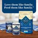 Blue Buffalo Homestyle Recipe Senior Wet Dog Food, Made with Natural Ingredients, Chicken Dinner with Garden Vegetables, 12.5-oz Cans (12 Count) (EXP 06/10/28)