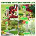 Birdream Hummingbird Feeders for Outdoors, 15oz Hanging Hummingbird Feeders Ant Proof, Easy to Clean and Maintain, Gift for Bird Lover, Green (2 Pack)