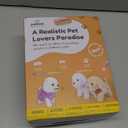 Interactive Walking Plush Puppy Toy Dog, Remote Control Electronic Robot Dog Realistic Wagging Tail, Rich Grooming Set, Gift Toy for Girls & Boys, Kids Age 3, 4, 5, 6 (Accessories Updated)