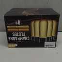 Guanqiao 12 Pack Stemless Plastic Champagne Flutes, 9 oz Clear Disposable Plastic Glasses, Heavy Duty Shatterproof Recyclable Mimosa Glasses for Party Tasting Wedding New Years Eve Party Supplies