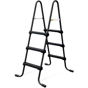 Funsicle 36" SureStep Pool Ladder, for Above Ground Swimming Pools, Black