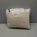 H.VERSAILTEX Upgraded Waffle Runner Rug Super Absorbent Non Slip Bath Rugs for Beside Tub, 24" x 72", Ivory